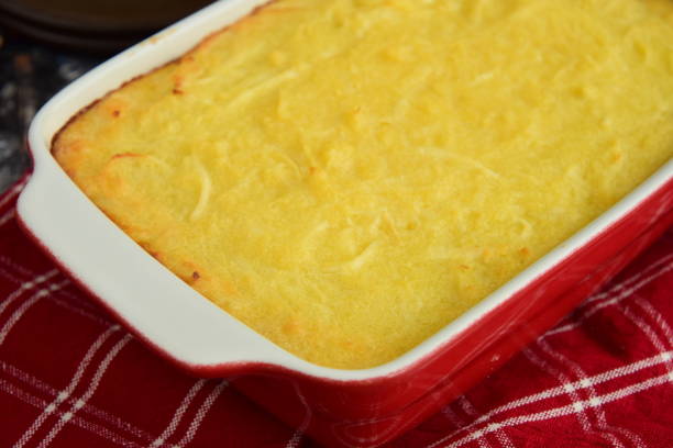 istock Traditional baked sweet coconut cassava cake 1309749920