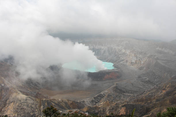 istock Active Volcano of Costa Rica 1309750292