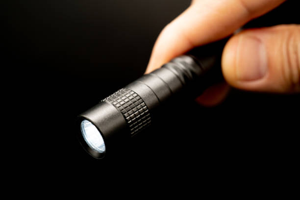 penlight on black background - penlight imagens e fotografias de stock