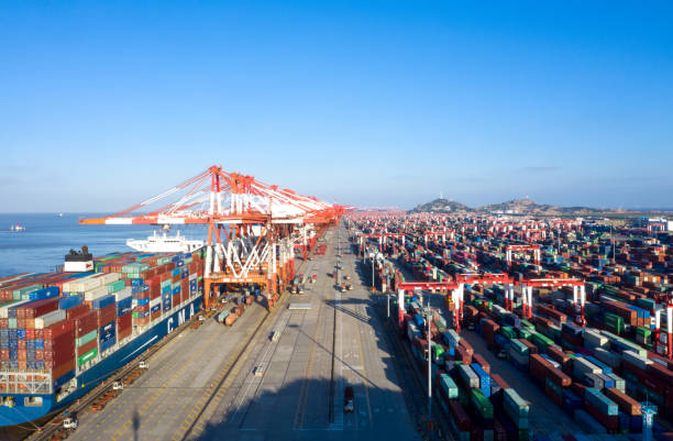istock port in shanghai 1309756441