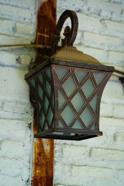 istock Antique outdoor wall Lamp 1309756545