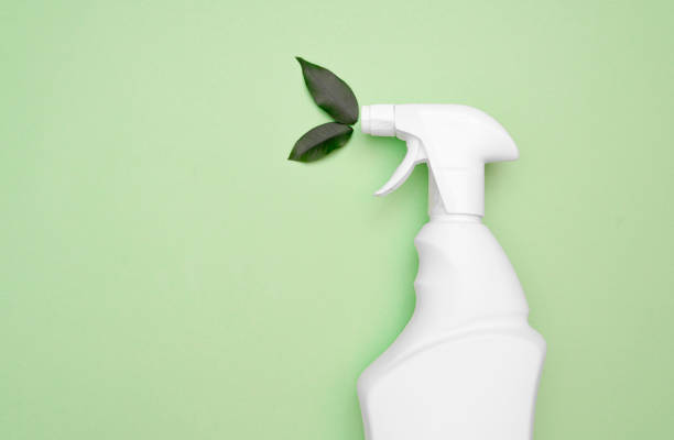 istock Eco bottle white spray for safe and natural cleaning at home 1309758049