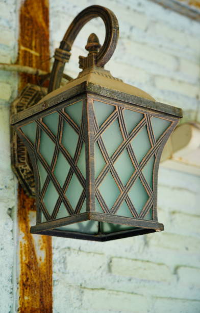 istock Antique outdoor wall Lamp 1309759188