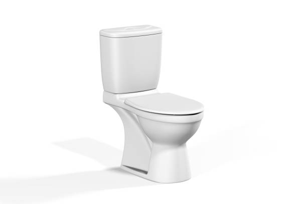 istock Toilet bowl mockup 1309760257