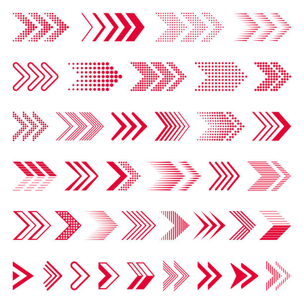strzałki - szybkość obrazy stock illustrations