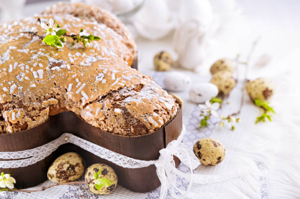 istock Traditional Italian desserts for Easter - Easter dove 1309764377