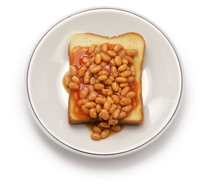 baked beans on toast, english breakfast