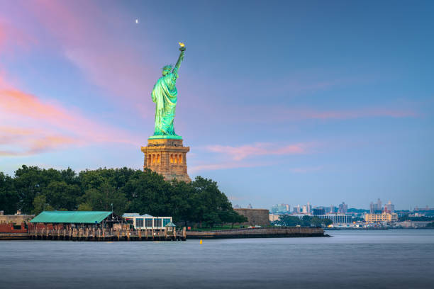 istock Statue of Liberty in New York Harbor 1309774736