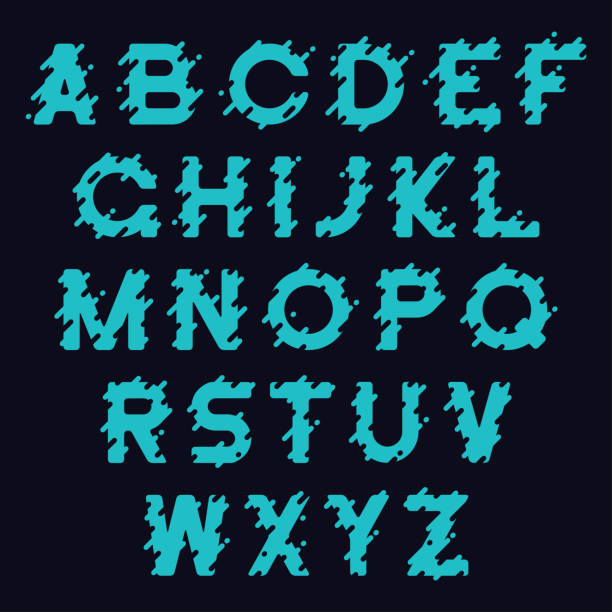 Drop Line Typefaces 810+ Water Drop Font Drawing Stock Photos, Pictures & Royalty-Free ...