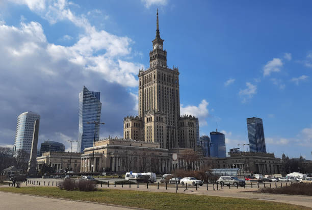 istock Palace of culture and science 1309778991