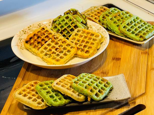 istock Mini Waffles With Coconut Shredded meat Recipe 1309780970