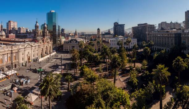 istock Plaza de las Armas square in Santiago, Chile 1309786121