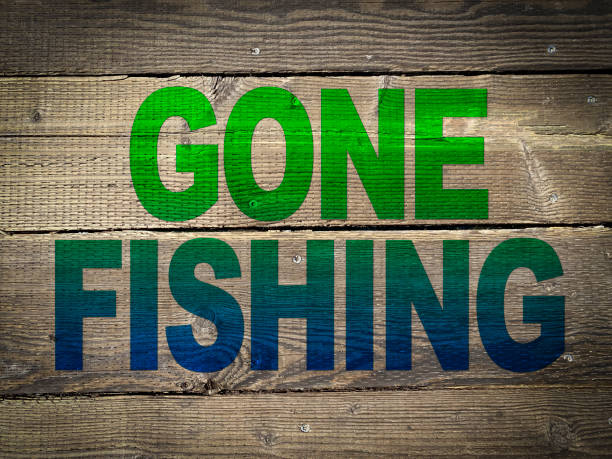 Gone Fishing Gone Fishing sebastinae photos stock pictures, royalty-free photos & images