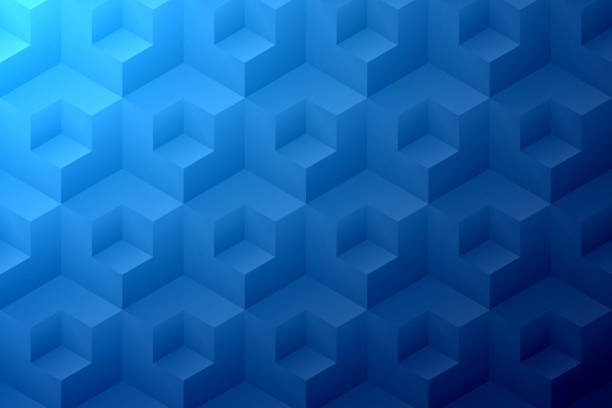 Abstract blue background - Geometric texture Modern and trendy abstract background. Geometric texture with seamless patterns for your design (colors used: blue, black). Vector Illustration (EPS10, well layered and grouped), wide format (3:2). Easy to edit, manipulate, resize or colorize. light-blue-color-polygonal-shape-background stock illustrations