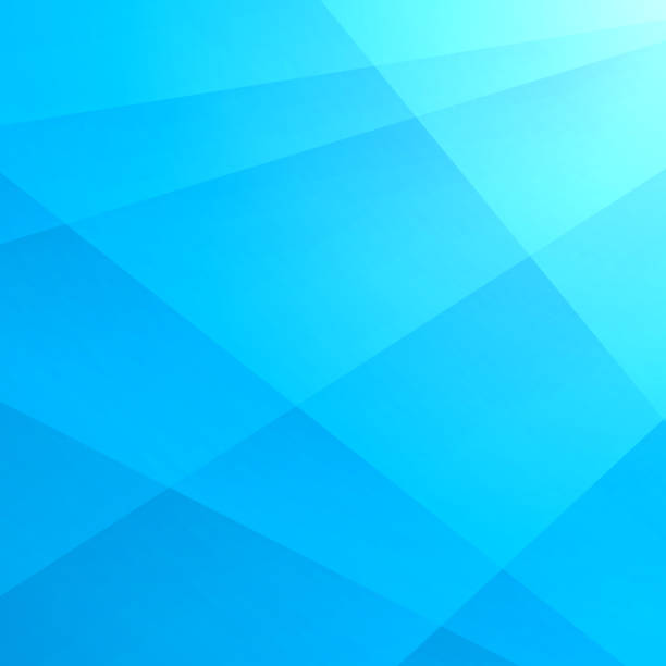 Abstract blue background - Geometric texture Modern and trendy abstract background. Geometric texture for your design (colors used: blue, white). Vector Illustration (EPS10, well layered and grouped), format (1:1). Easy to edit, manipulate, resize or colorize. neon turquoise stock illustrations