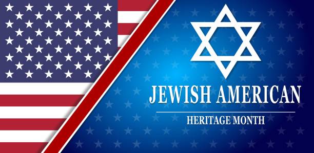 ilustrações, clipart, desenhos animados e ícones de mês da herança judaica americana - jewish tradition