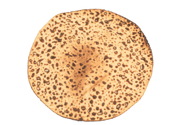 assover Shmurah matzo stock photo