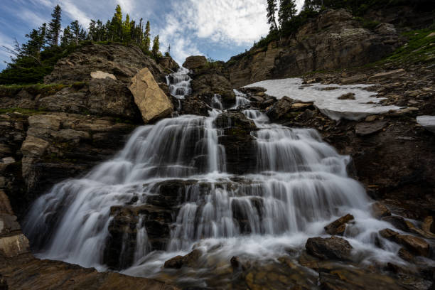 istock Long Exposure of Logan Creek Falls 1309806444