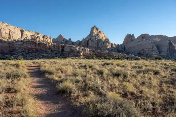 Photo of Trail Leads Across Mesa to Cohob Canyon Overlooks