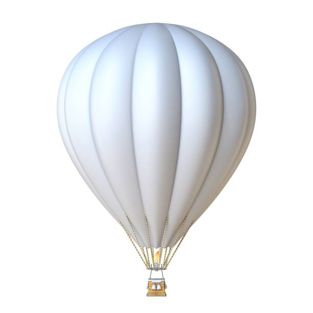 istock White hot air balloon 3D 1309818232