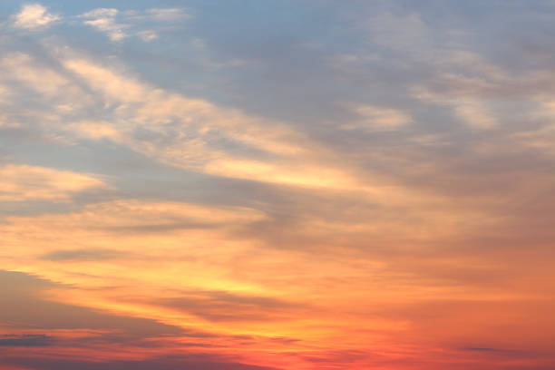 istock Sunset sky with dark clouds. Beautiful sunset sky. Natural background. Without Filters. Dramatic Sky. Natural cloud landscape. 1309819969