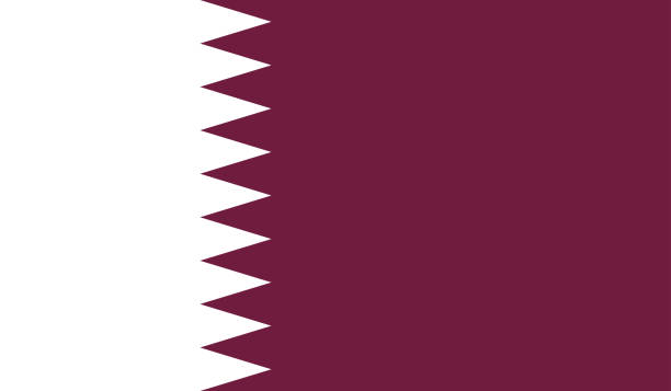 bandiera altamente dettagliata del qatar - bandiera del qatar alto dettaglio - bandiera nazionale qatar - bandiera di grandi dimensioni immagine jpeg - - arabian peninsula immagine foto e immagini stock