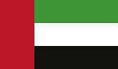 Highly Detailed Flag Of United Arab Emirates - United Arab Emirates Flag High Detail - National flag United Arab Emirates - Large size flag jpeg image -