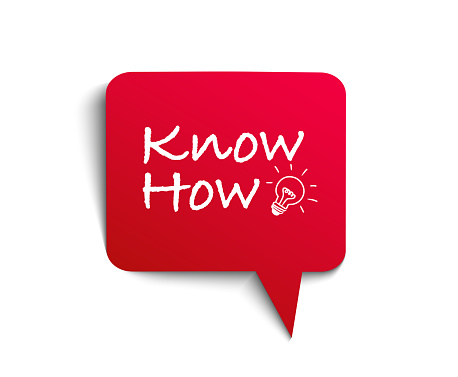 Know How Inst Know How Red Vector Know How Banner Know How Stock Illustration ...