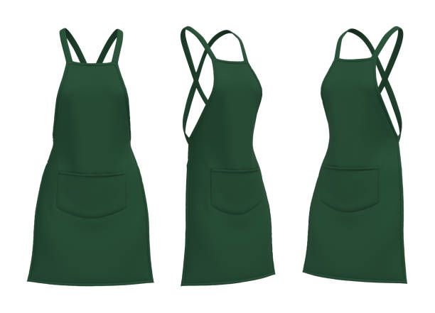 Blank aprons, apron mockup, clean apron, design presentation for print