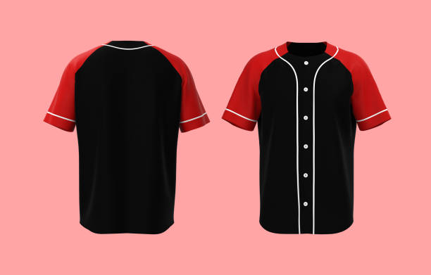 Baseball t-Shirt mockup in front, and back views