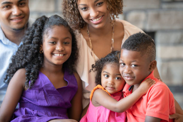 istock African Family With Three Children 1309836369