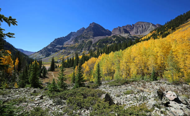 istock Landscape with the trail to Maroon Bells 1309839476