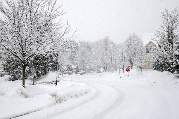 On the move during Heavy snowing