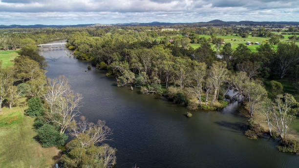 istock Aerial view of Goulburn River 1309851432