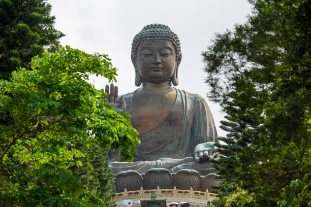 istock Big Buddha , Hong Kong 1309856197