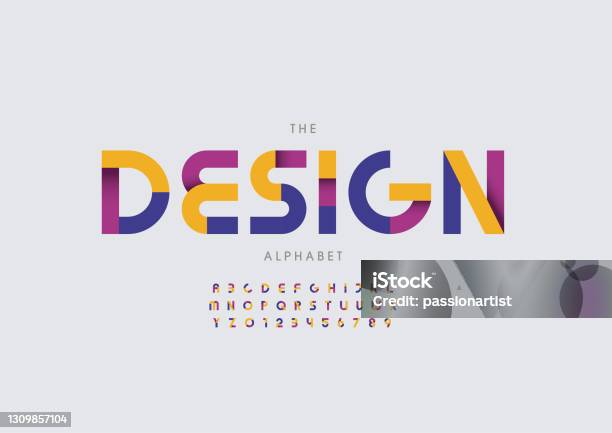Alphabets Indesign Design Alphabet Stock Illustration - Download Image Now - Typescript ...