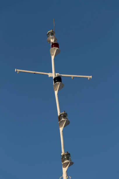 istock The mast of a modern ship 1309859716