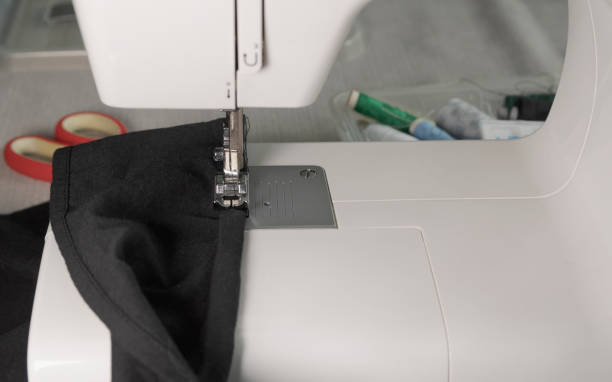 istock Household sewing machine. Sewing matter 1309869214