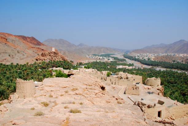 istock Old houses in Oman 1309875087