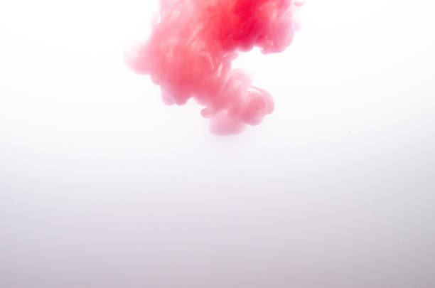 istock Acrylic red colors in water. Abstract background. Abstract paints. 1309875405