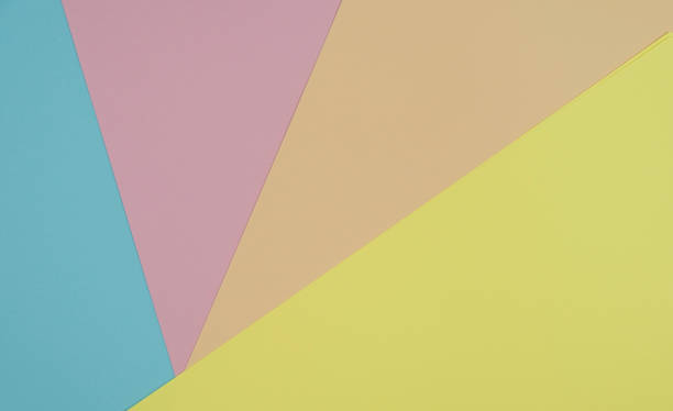 istock Colorful pastel paper sheets background 1309881458