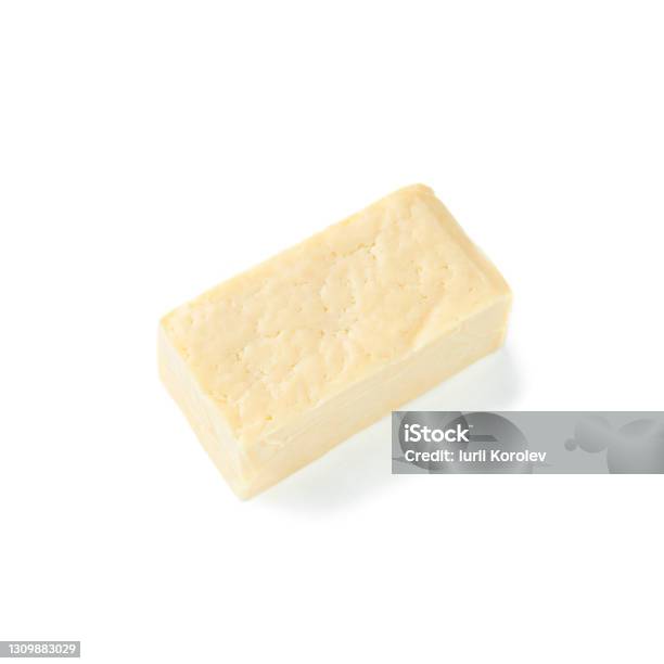 Cheese Images Rectangle A Piece Of Rectangular Cheese Without Packaging View From Above White ...