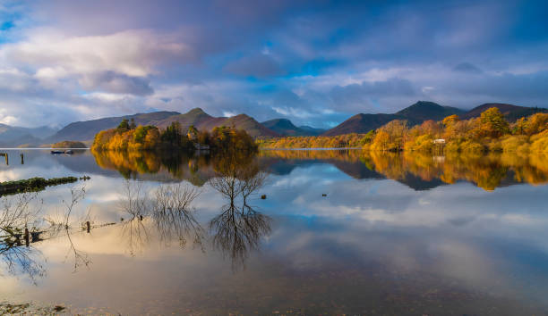 istock Derwentwater Autumn Sunrise 1309883037