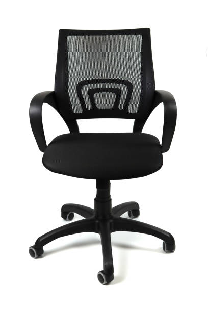 istock Office or gaming chair isolated on white background, front view 1309883103