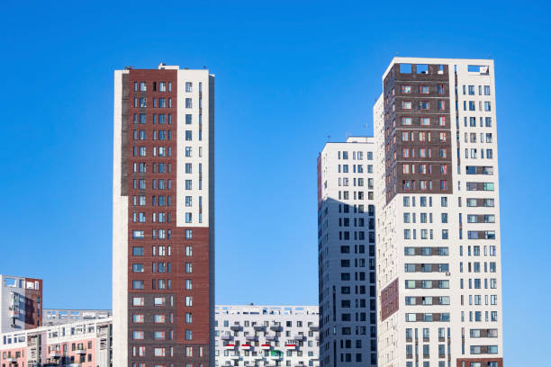 istock New modern residential buildings against blue sky 1309885789