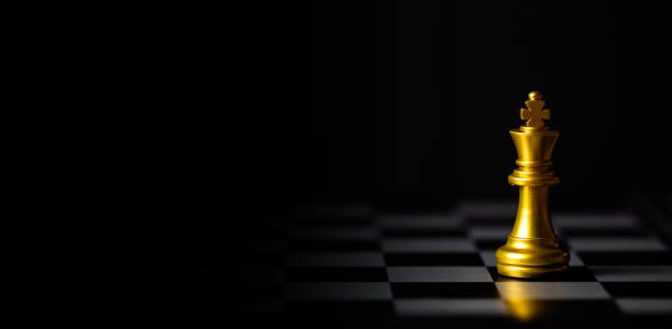 istock Chess board game for ideas and competition and strategy, business success concept. 1309888011