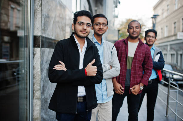 istock Group of indian men 1309890139