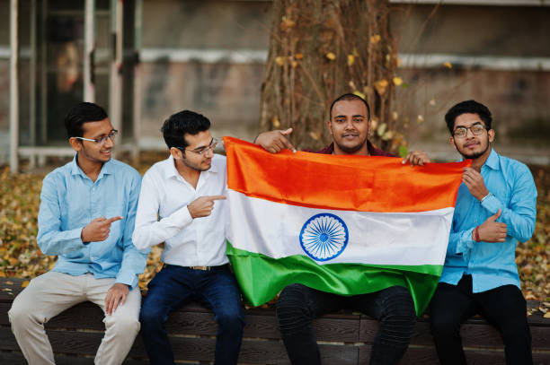 grupa indyjskich mężczyzn - plaudit zdjęcia i obrazy z banku zdjęć