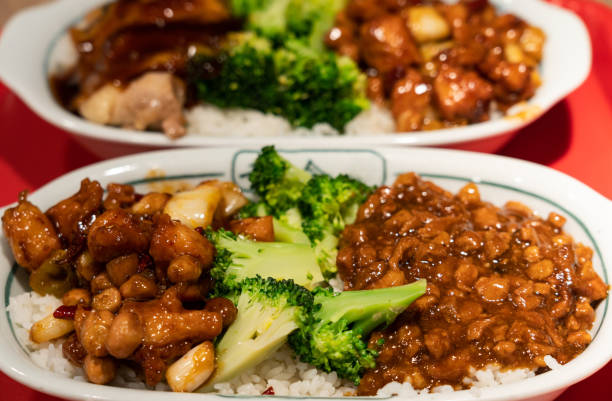 istock Chinese Food: TAIWAN Minced Pork Gaifan 1309914359