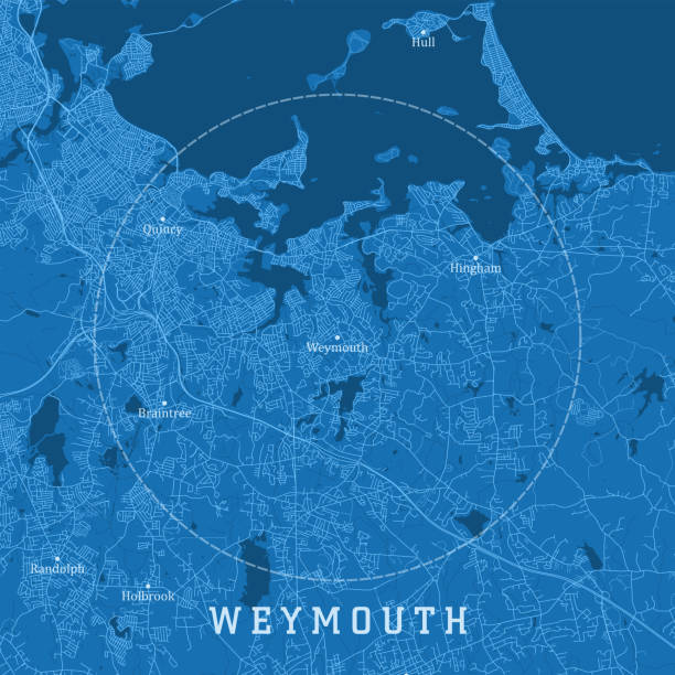 Weymouth MA City Vector Road Map Blue Text Weymouth MA City Vector Road Map Blue Text. All source data is in the public domain. U.S. Census Bureau Census Tiger. Used Layers: areawater, linearwater, roads. braintree massachusetts stock illustrations